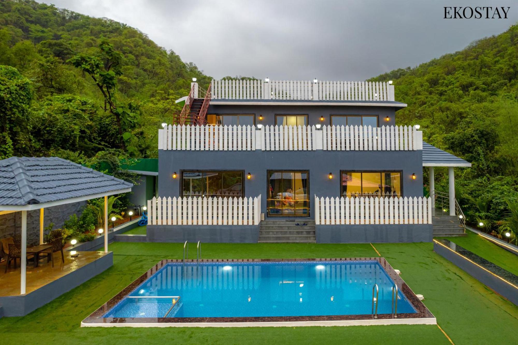 Ekostay - Serene Villa Alibag Luaran gambar