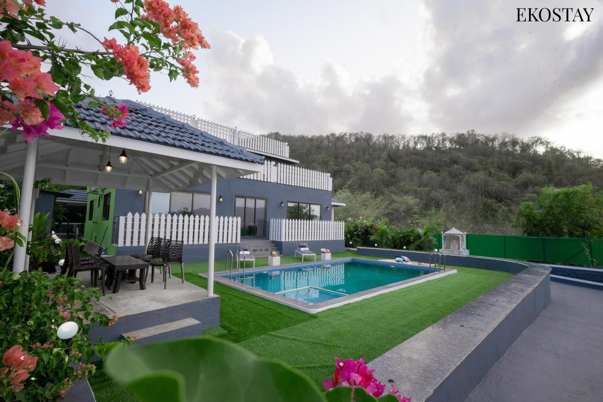 Ekostay - Serene Villa Alibag Luaran gambar