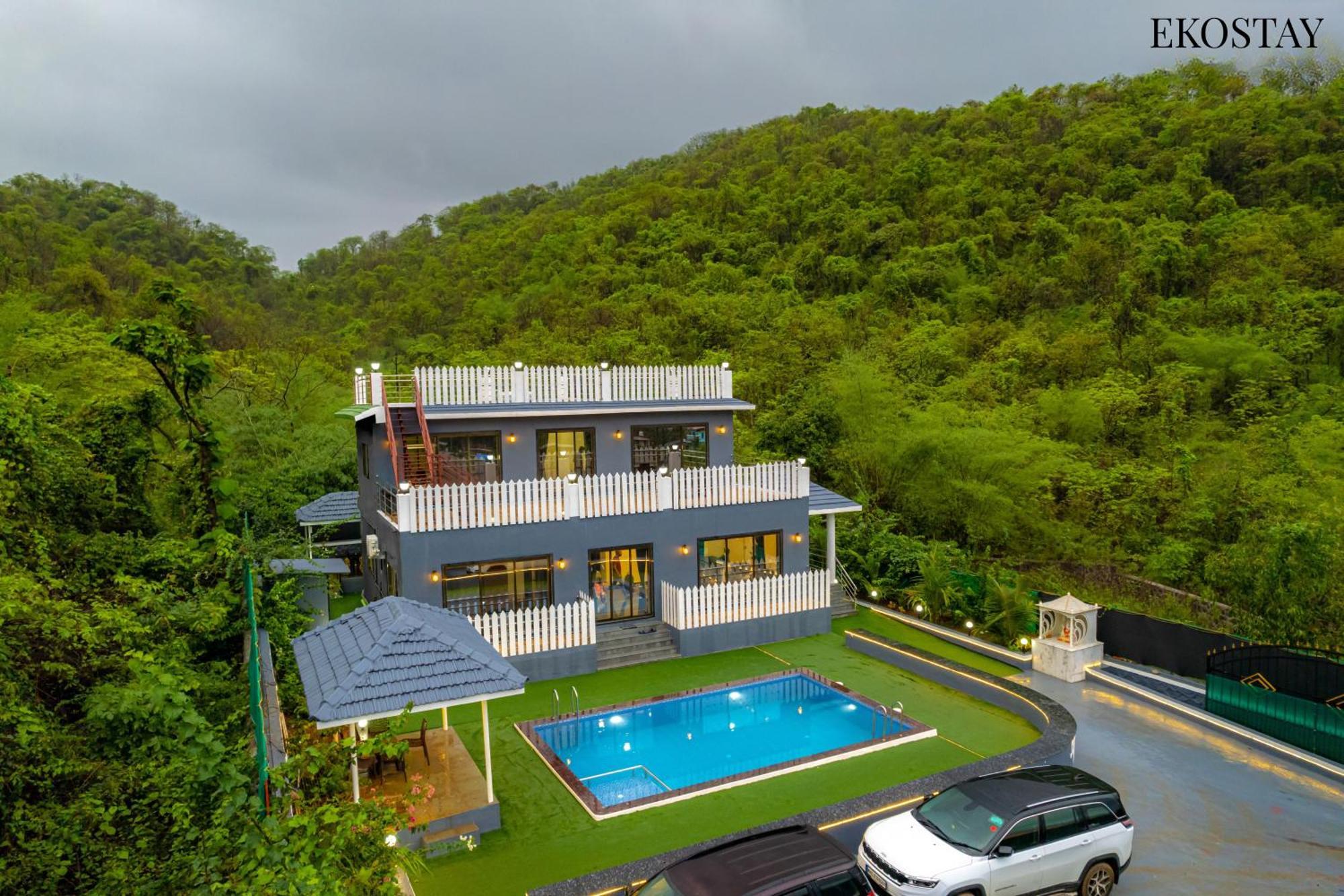 Ekostay - Serene Villa Alibag Luaran gambar